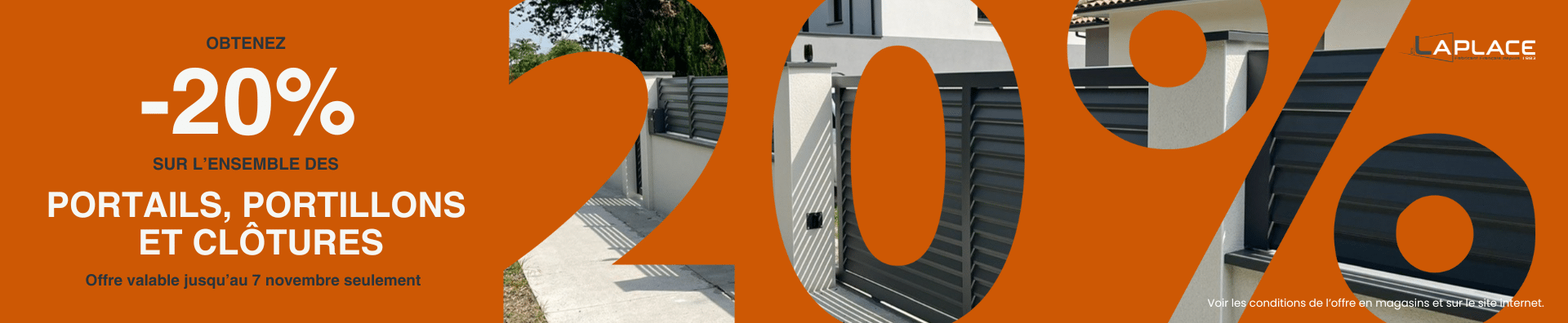 -20% LAPLACE Bannière